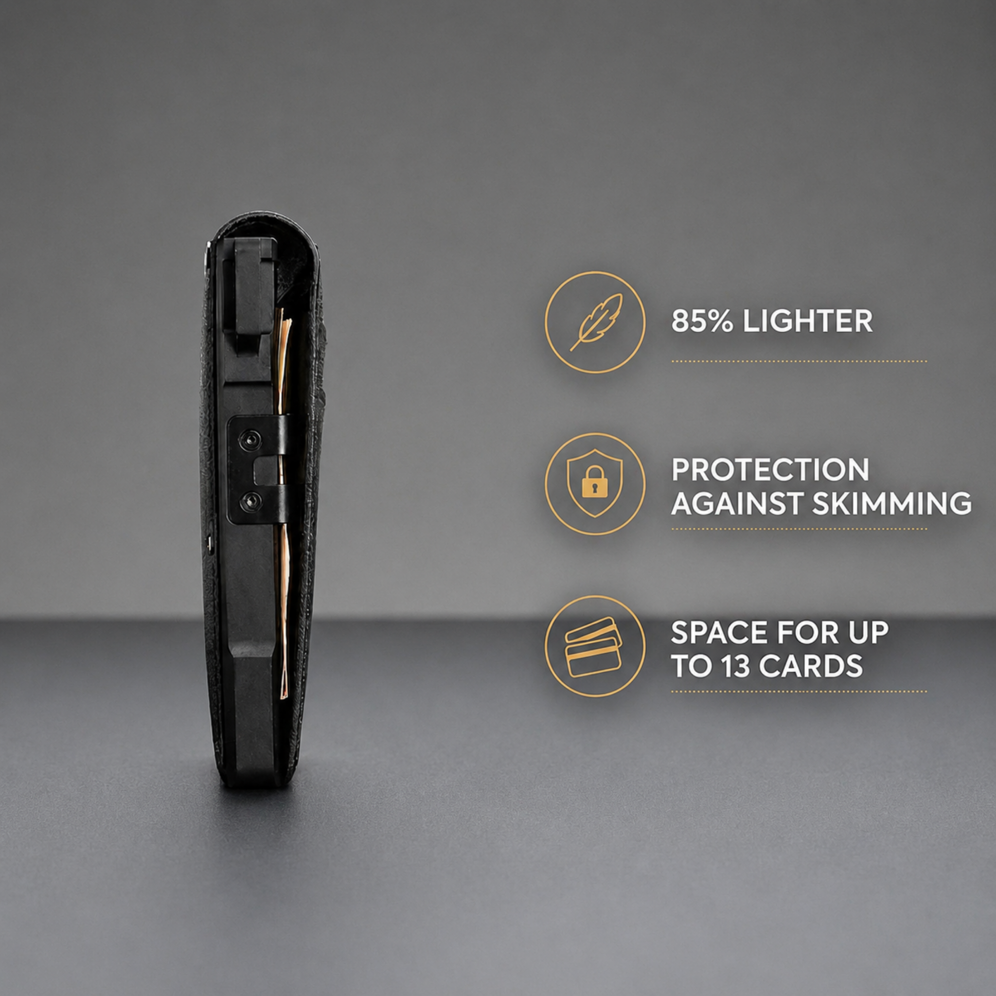 B&C MagVault® Minimalist Wallet - Maximum Capacity. Minimal Footprint.
